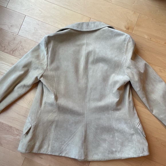vintage danier suede leather jacket - Picture 3 of 5